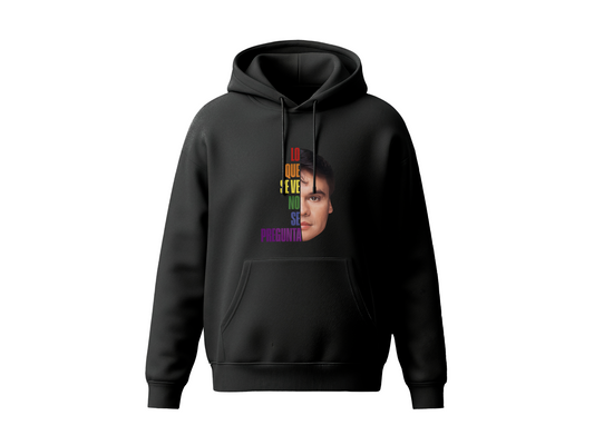 Hoodie Lo que se ve no se pregunta - Arcoíris